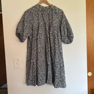 Everlane high neck mini dress